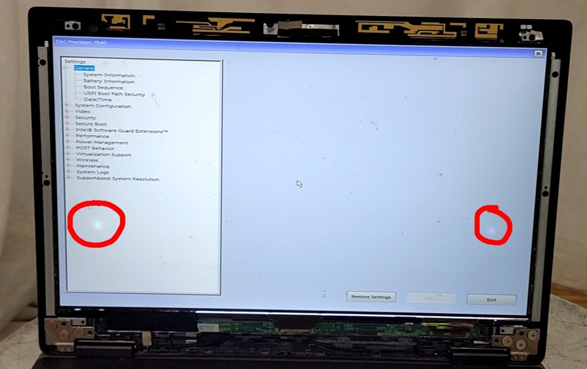DELL PRECISION 7540 Laptop XEON E-2276M 8GB 512GB SEE NOTES