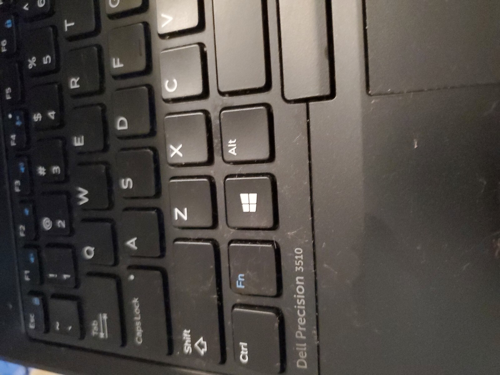 FOR PARTS Dell Precision 3510 Intel i7 – No Power Missing HDD & RAM