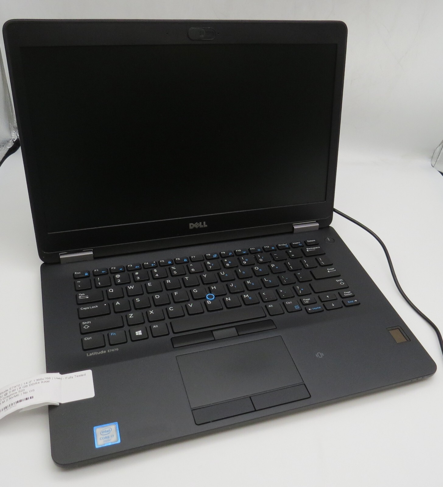 Dell Latitude E7470-14.0″-i7-6600U@2.60GHz-16GB RAM-256GB M.2 SATA- NO OS