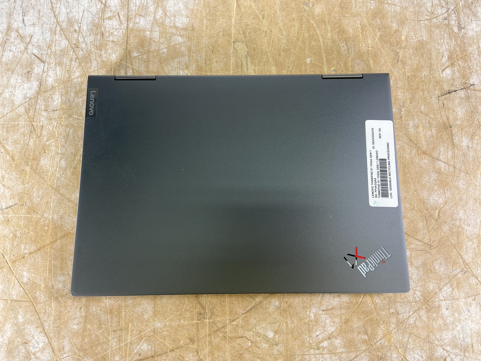LENOVO THINKPAD X1 YOGA GEN 7 i7-1265U @ 1.3GHz, 32GB RAM, NO HDD/OS – (PARTS)