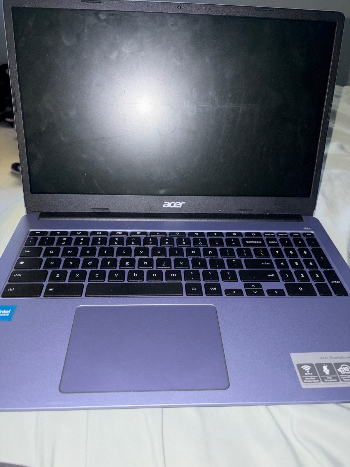 acer chromebook 315 laptop moonstone purple