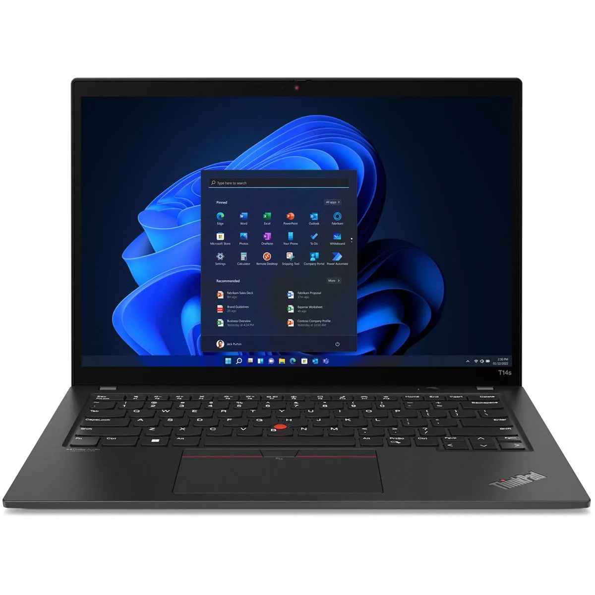 Lenovo ThinkPad T14s Gen 4 14″ WUXGA Notebook Computer – Deep Black SKU#2023494