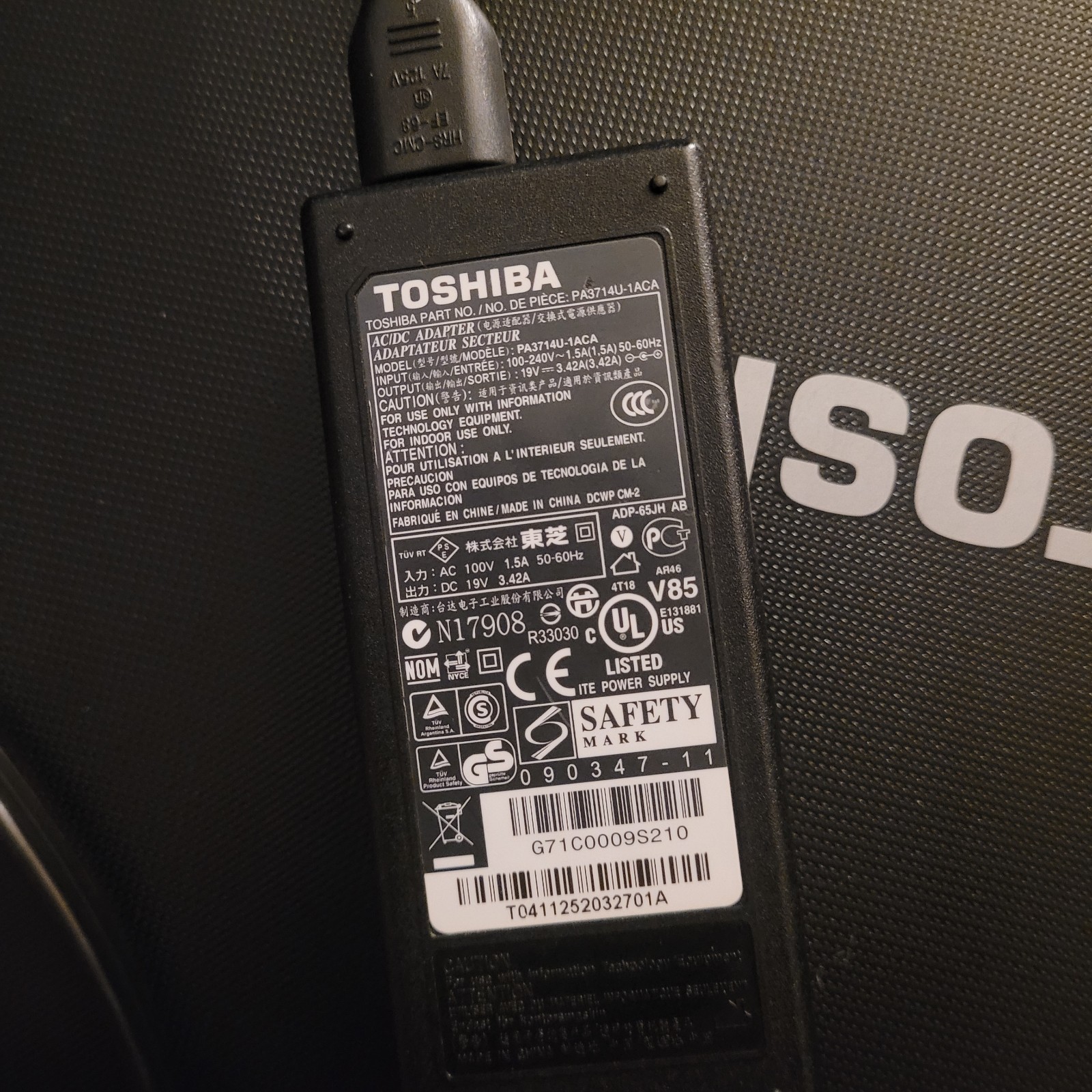 Toshiba Satellite C655 Laptop