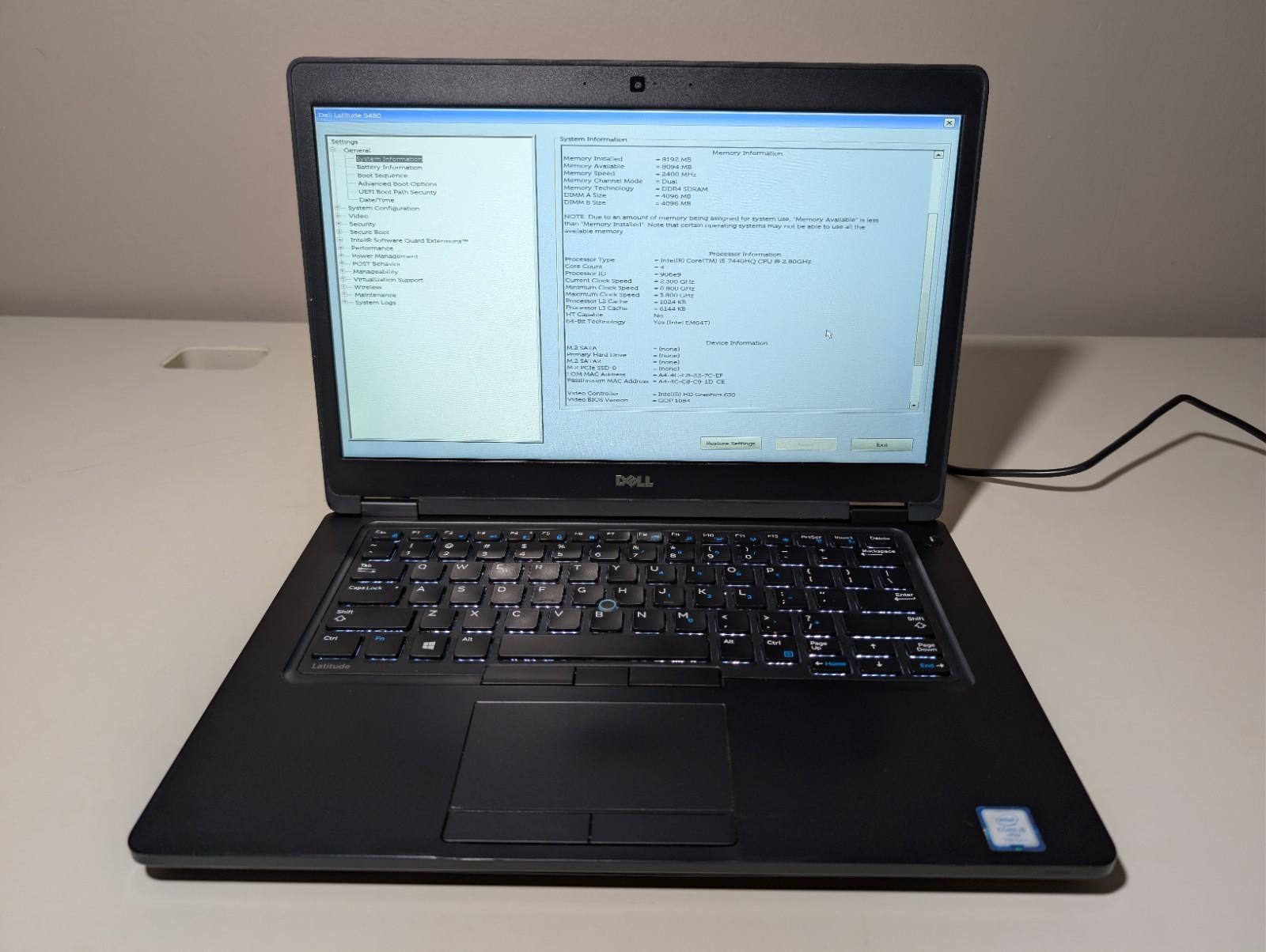Lot of 5 x Dell Latitude 5491 5490 5480 | i7/i5 6th-8th 8GB RAM No SSD | FHD
