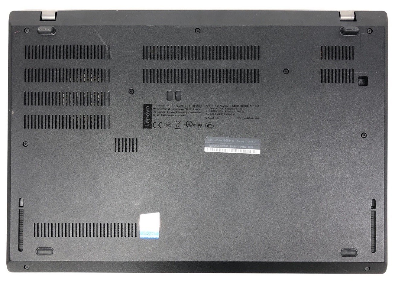 Lenovo ThinkPad L480, Intel Core i5-7300U @2.60Ghz, 8GB RAM, NO SSD/OS, PARTS
