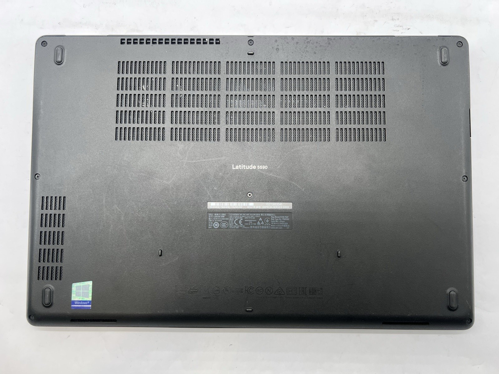 Dell Latitude 5590, i5-7300U CPU, @ 2.60GHz, 16GB RAM-No HDD/OS/Charger