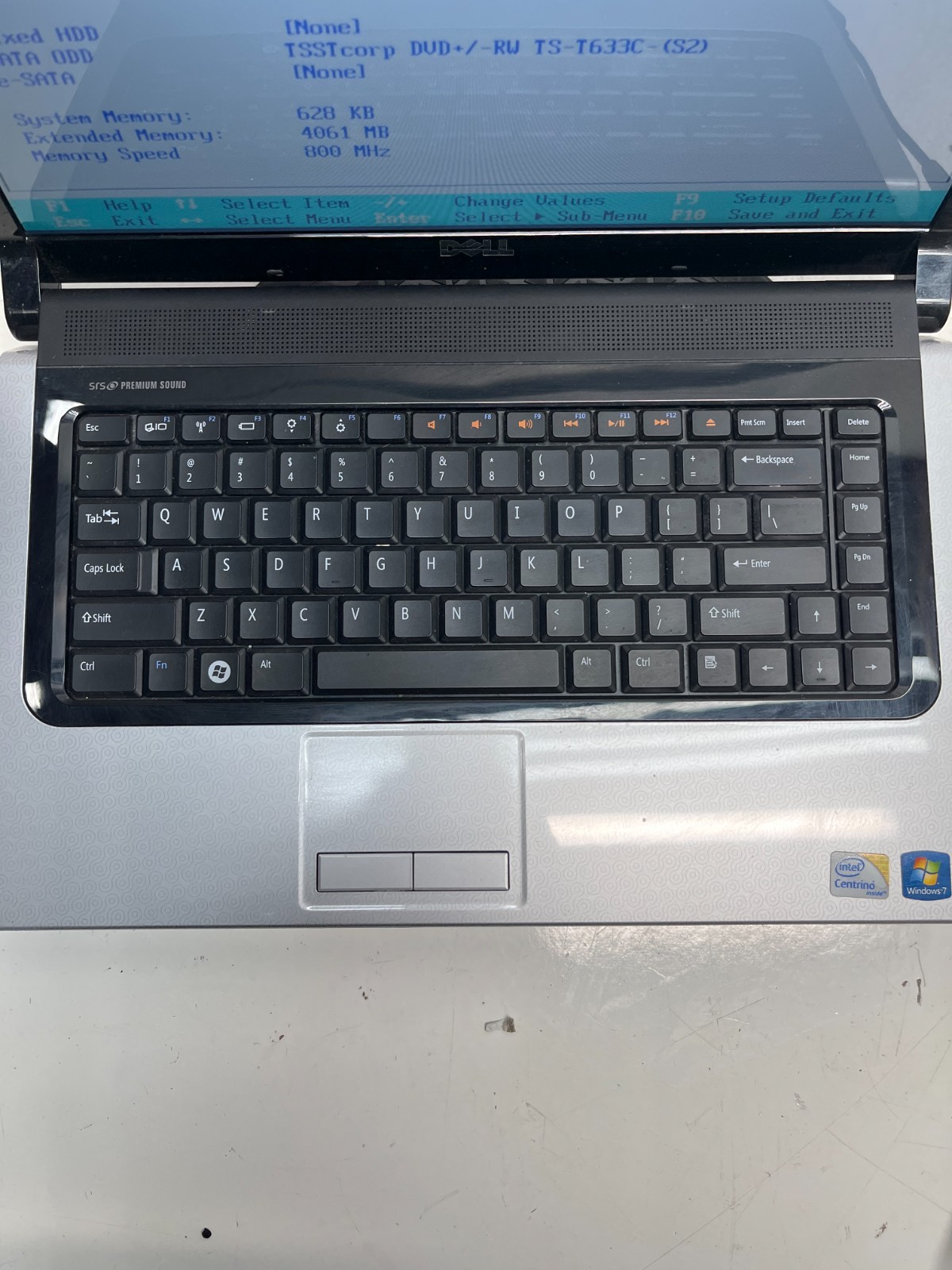Dell Studio 1555 Intel Core 2 Duo T6600 2.20GHz 4GB NO HDD