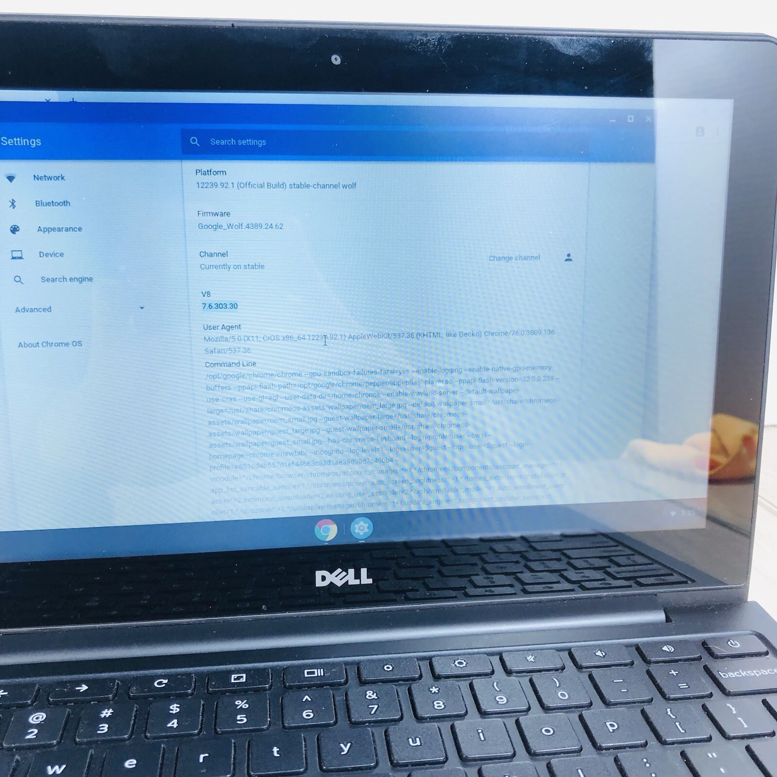 Dell ChromeBook 11 CB1C13 11″ Intel Celeron CPU 4GB RAM 16GB W Accessories Clean