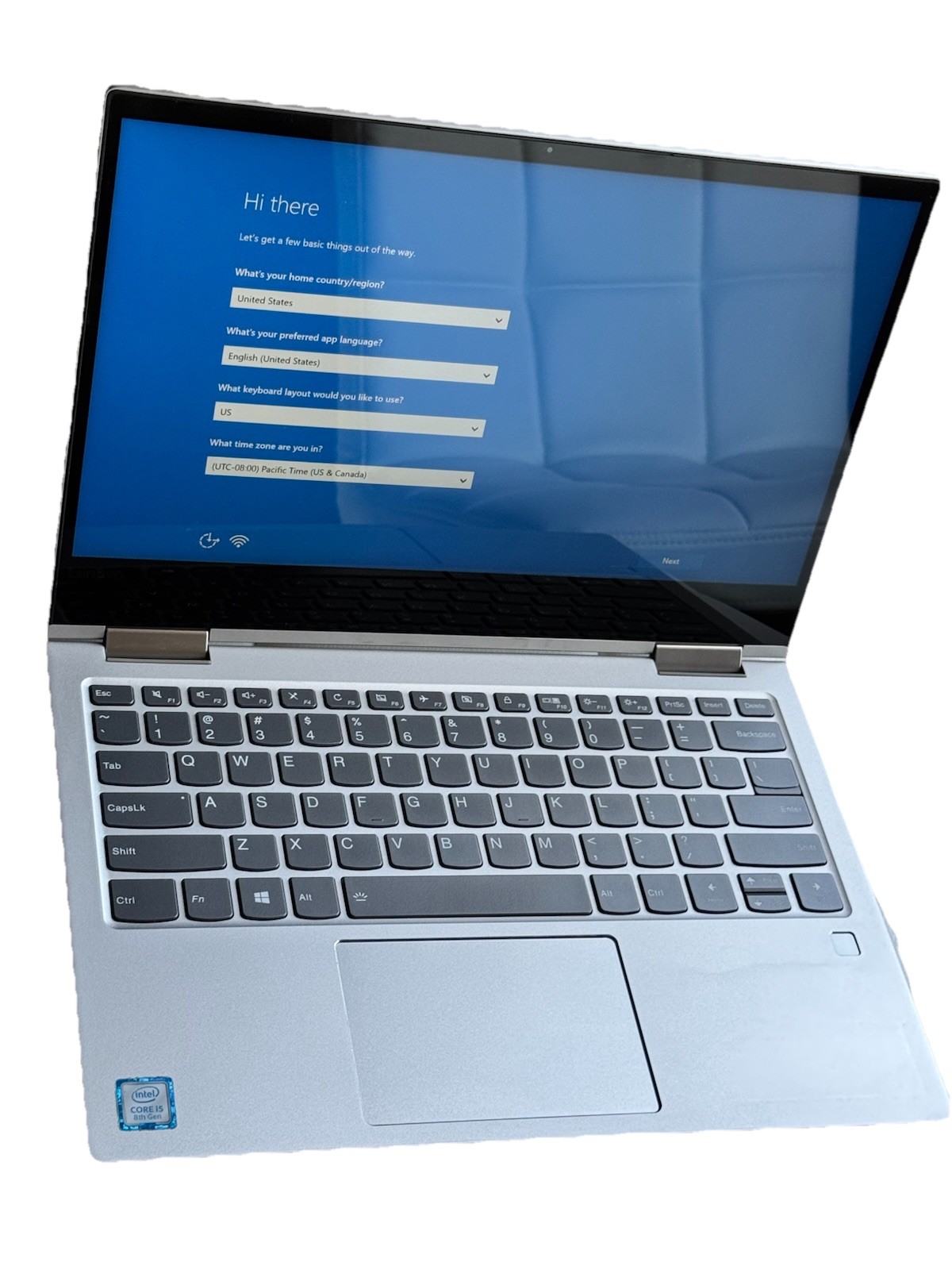 Lenovo YOGA 730-13IKB 81CT Core i5-8250U @1.6GHz 8GB Ram 256GB SSD Not Touch Scr