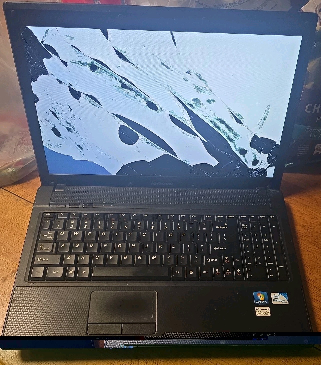LENOVO G560 Laptop (15.6″, Pentium, 2GB) Model 0679 – No Power – For Parts