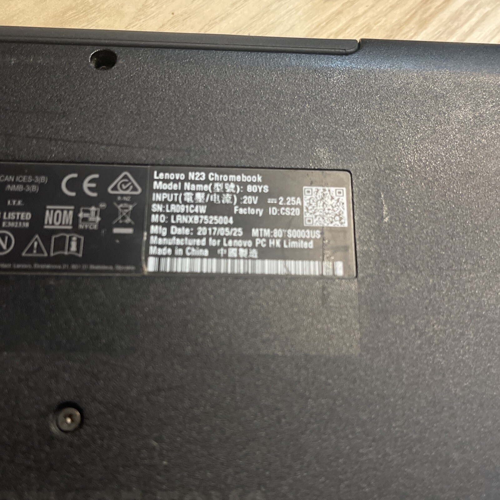 Lenovo N23 Chrome See Pictures