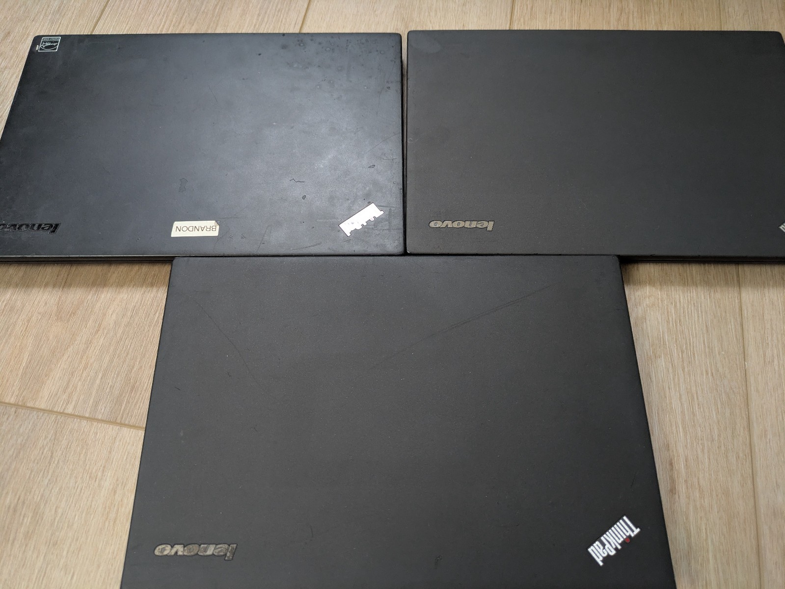 Lot of 3 damaged but working Thinkpad x240 x250 i5 8GB no HDD no battery