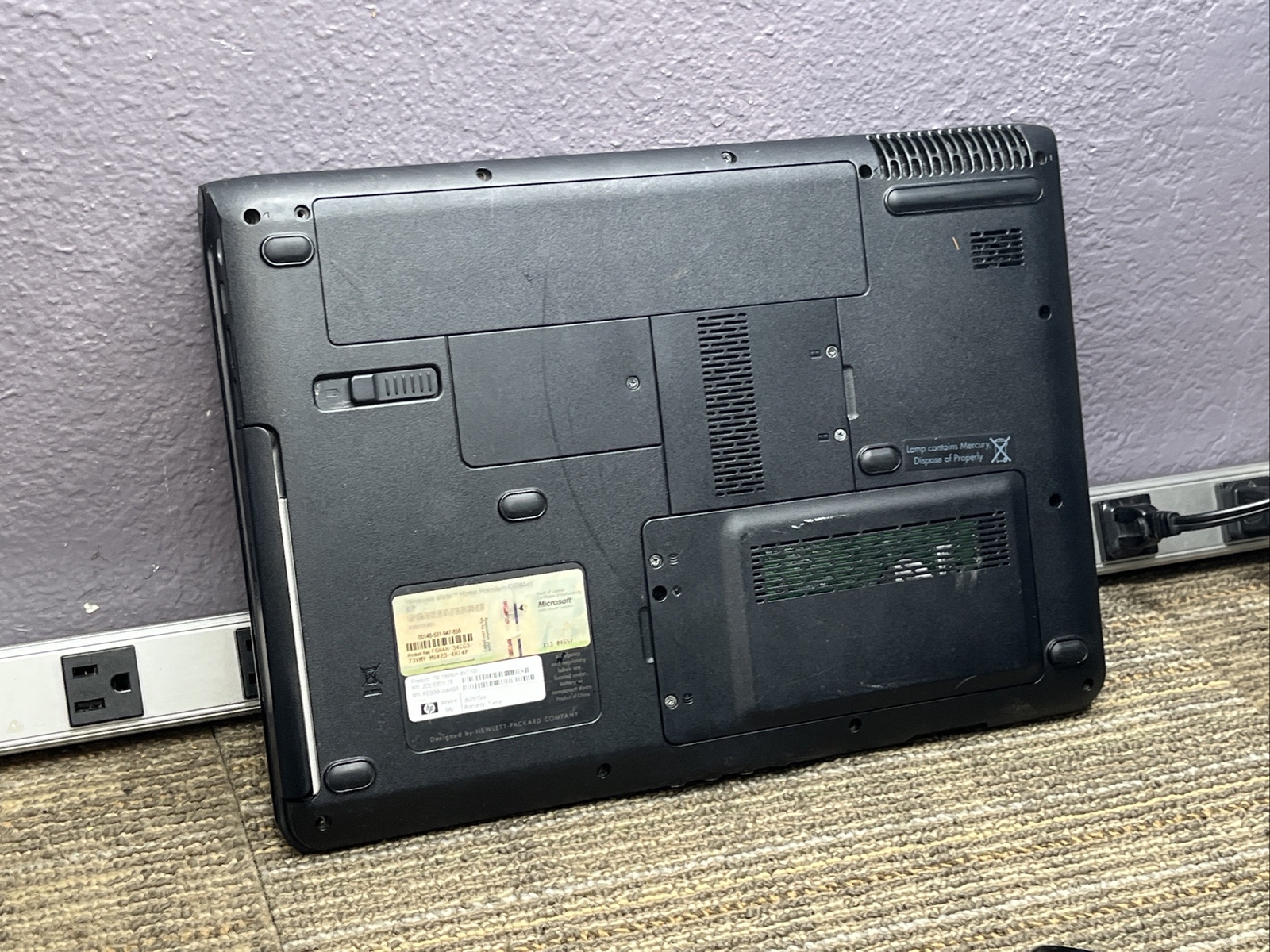 HP Pavilion dv2000 15″ [ AS IS / FOR PARTS] Intel T1350 @ 1.86 GHz 83632