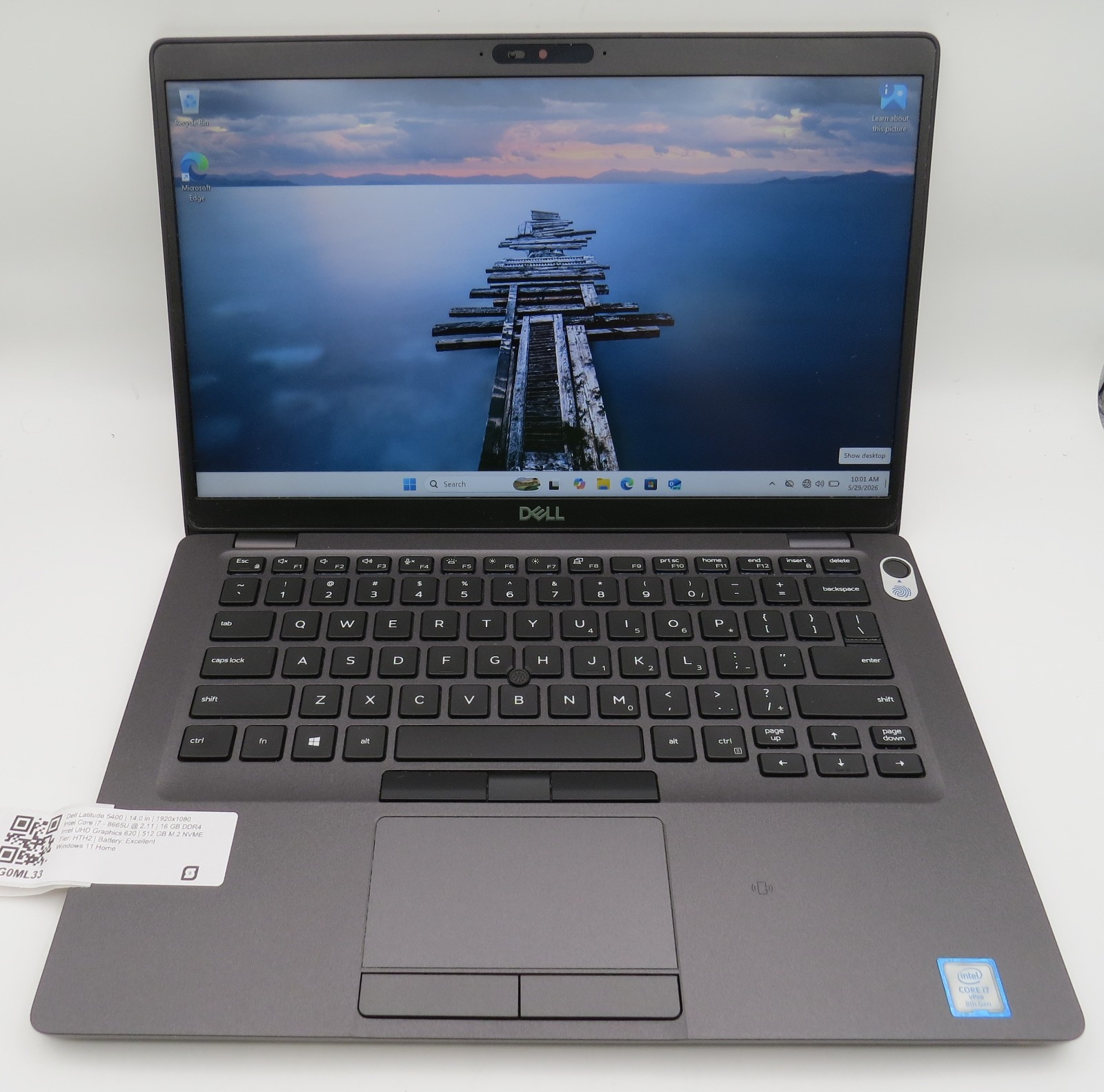 Dell Latitude 5400 | i7-8665U @ 2.1GHz | 16GB DDR4 | 512GB m2 | Win 11