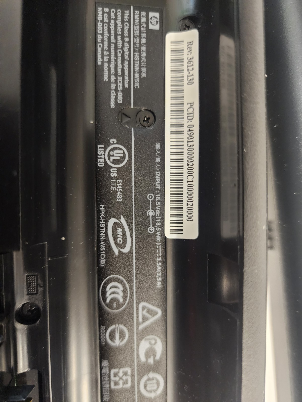 HP G60 NOTEBOOK Pentium dual Core T4400@2.20ghz – 3GB RAM 320gh Hdd