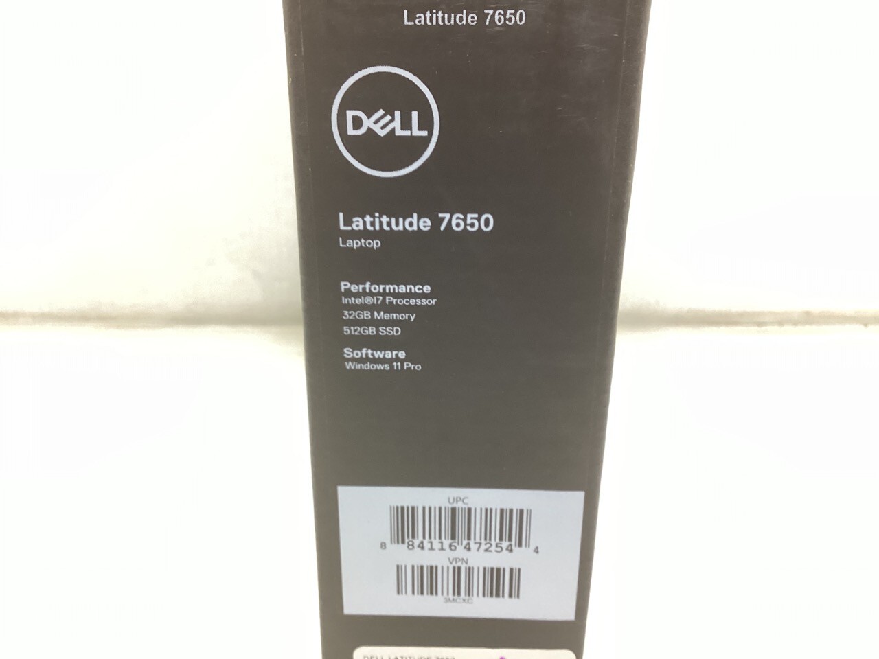 Dell Latitude 7650 16″ FHD Ultra 7-165U 32GB 512GB SSD WiFi 7 W11P – (3MCXC)