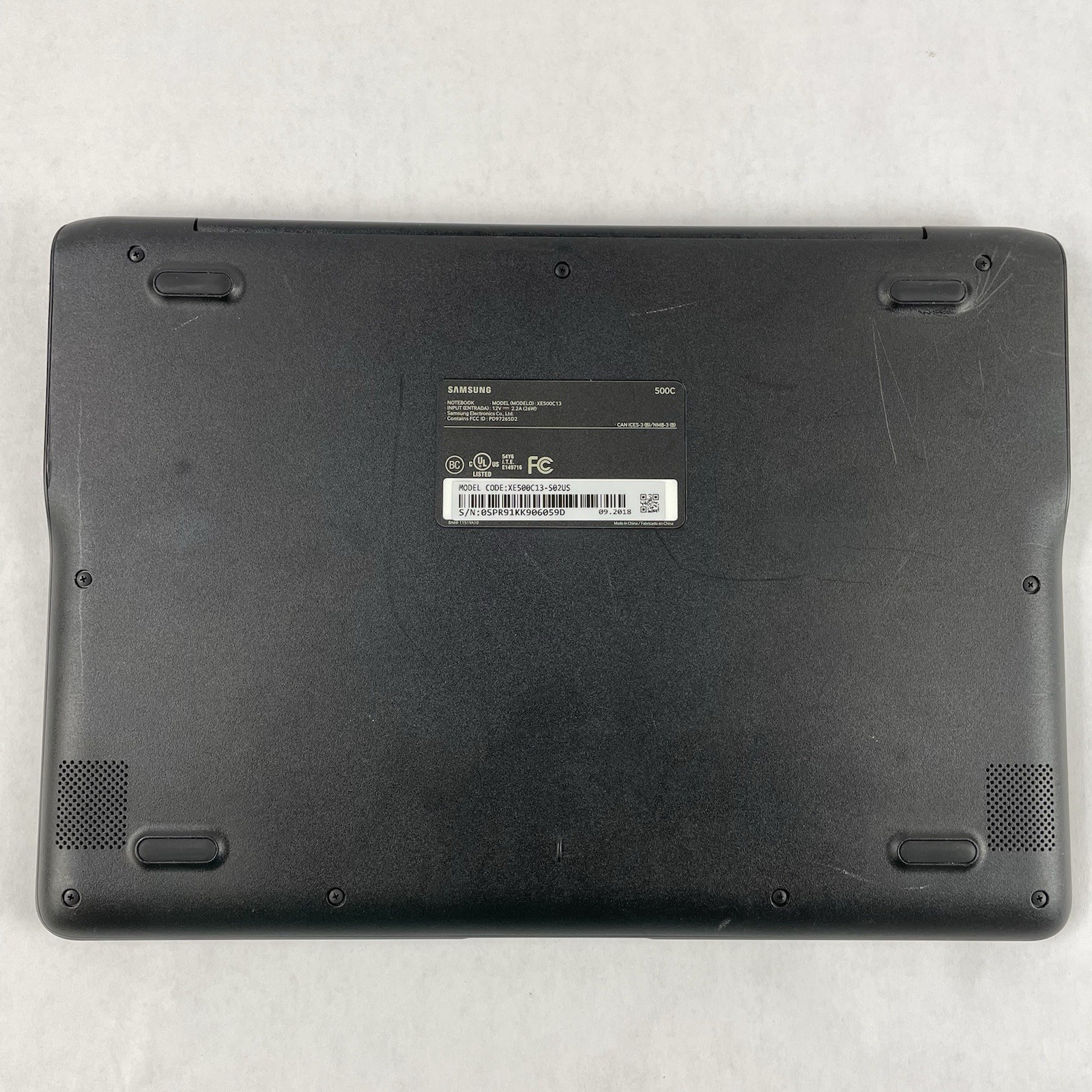 Samsung NoteBook 500C XE500C13 11.6″ Celeron N3060 1.60 GHz 4 GB RAM 16 GB SSD