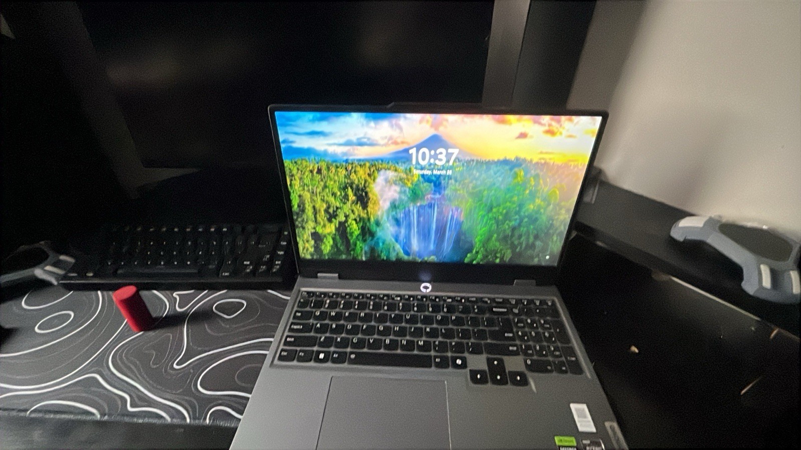 Lenovo LOQ Laptop AMD Ryzen 5 7235HS RTX 4050 12GB RAM 477GB SSD Gray