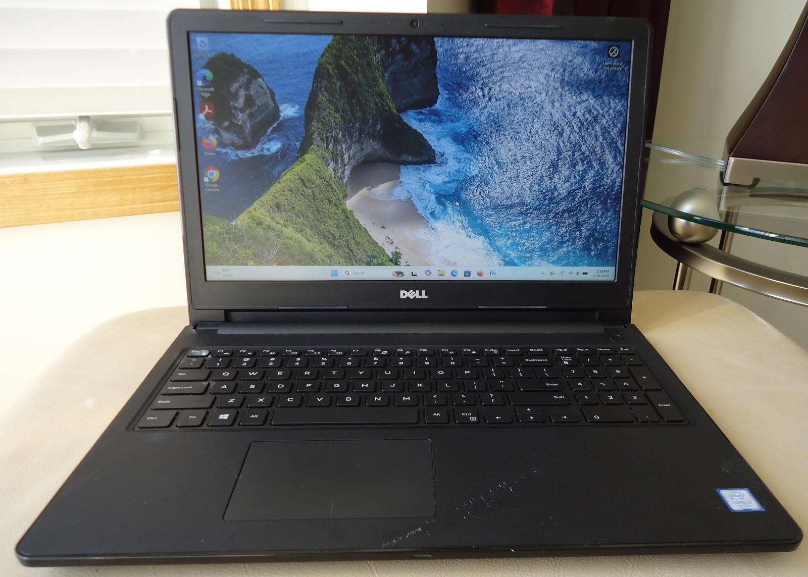Inspiron 15-3567 i3-7020U 2.70GHz 8GB RAM 128GB SSD Windows 11 MS Office