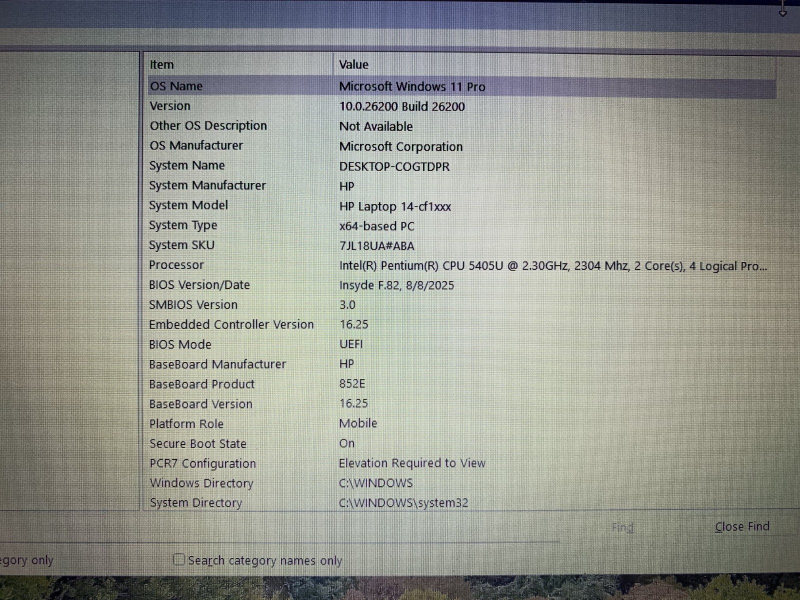 HP 14-cf1010dx Touch-Screen LAPTOP Pentium Gold 4GB RAM WIN 11 Pro 64GB SSD