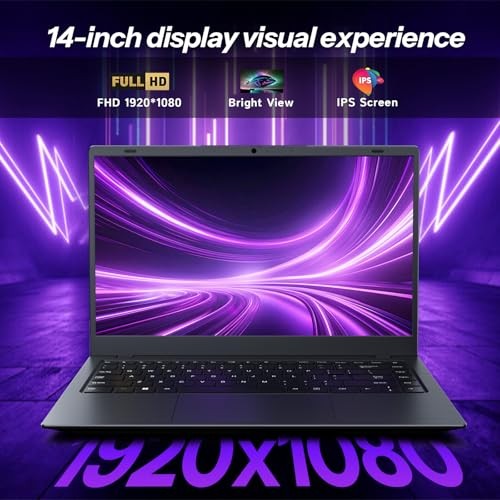 Laptop Computer, 14 Inch Laptop, 16GB RAM 512GB SSD, Pentium 6500Y Processor