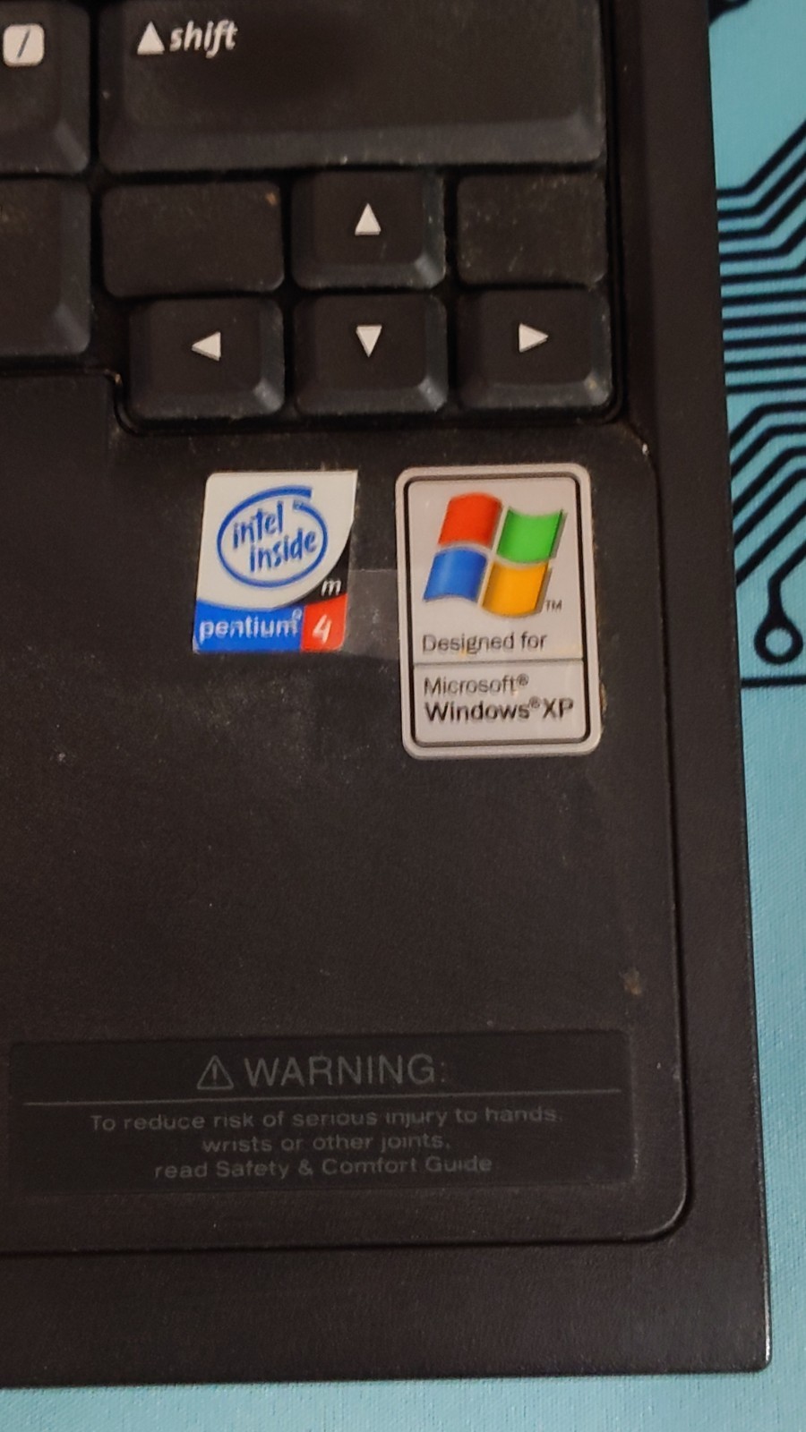 Vintage Compaq EVO N610C PENTIUM 4-M 512MB RAM 256GB mSata WinXP SP3 Office 2007