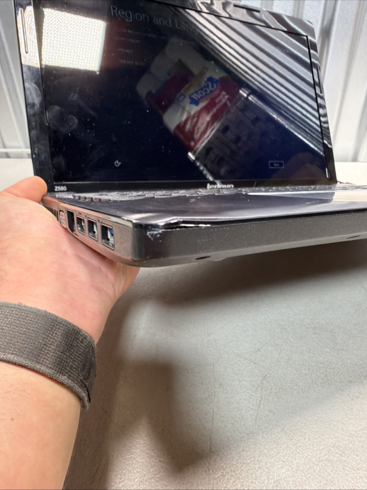 Lenovo IdeaPad Z580 15.6″ Laptop Intel i5-3210 @2.5GHz 8GB 750GB – FOR PARTS