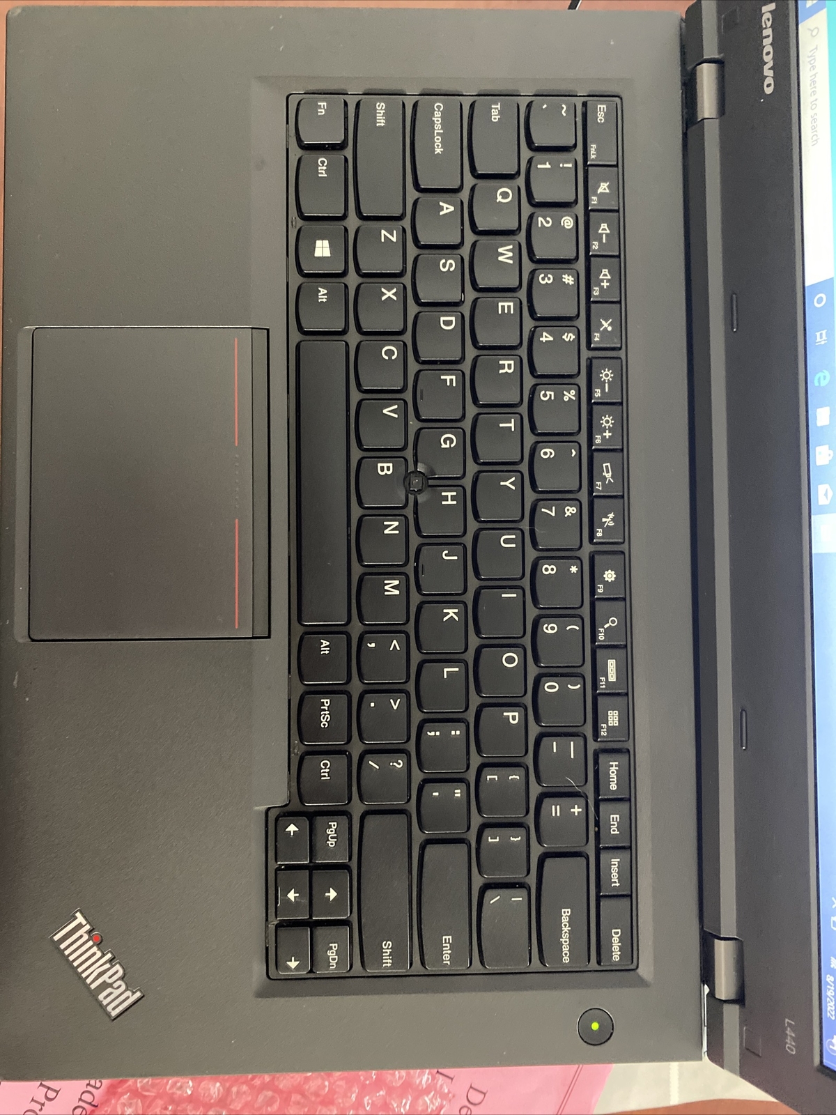Lenovo thinkpad L440 core i5 8gb ram 500gb hard drive windows 10 pro