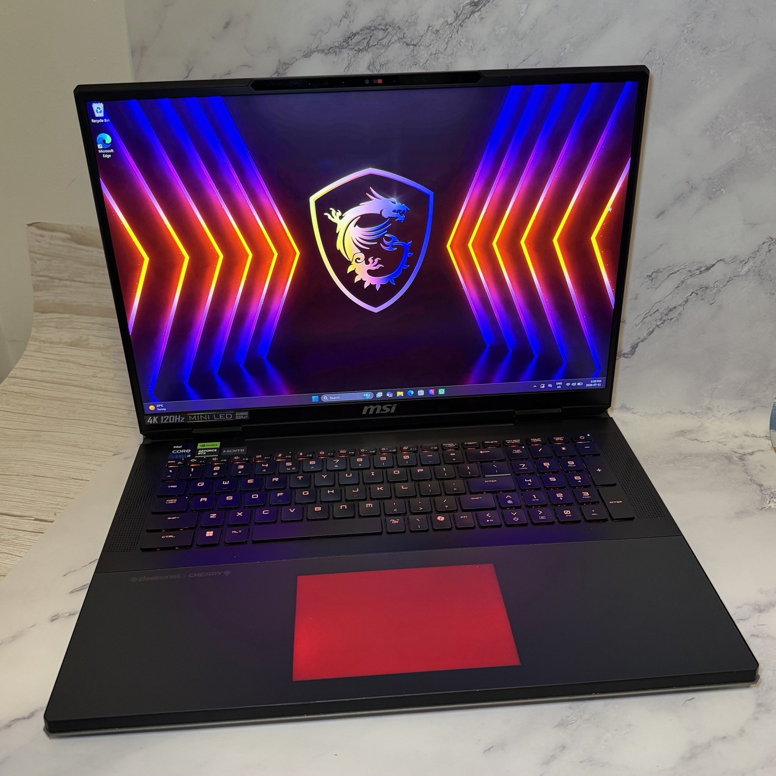 MSI Titan 18 HX Mini LED Gaming Laptop i9-14900HX, RTX 4090, 64GB RAM 2TB SSD