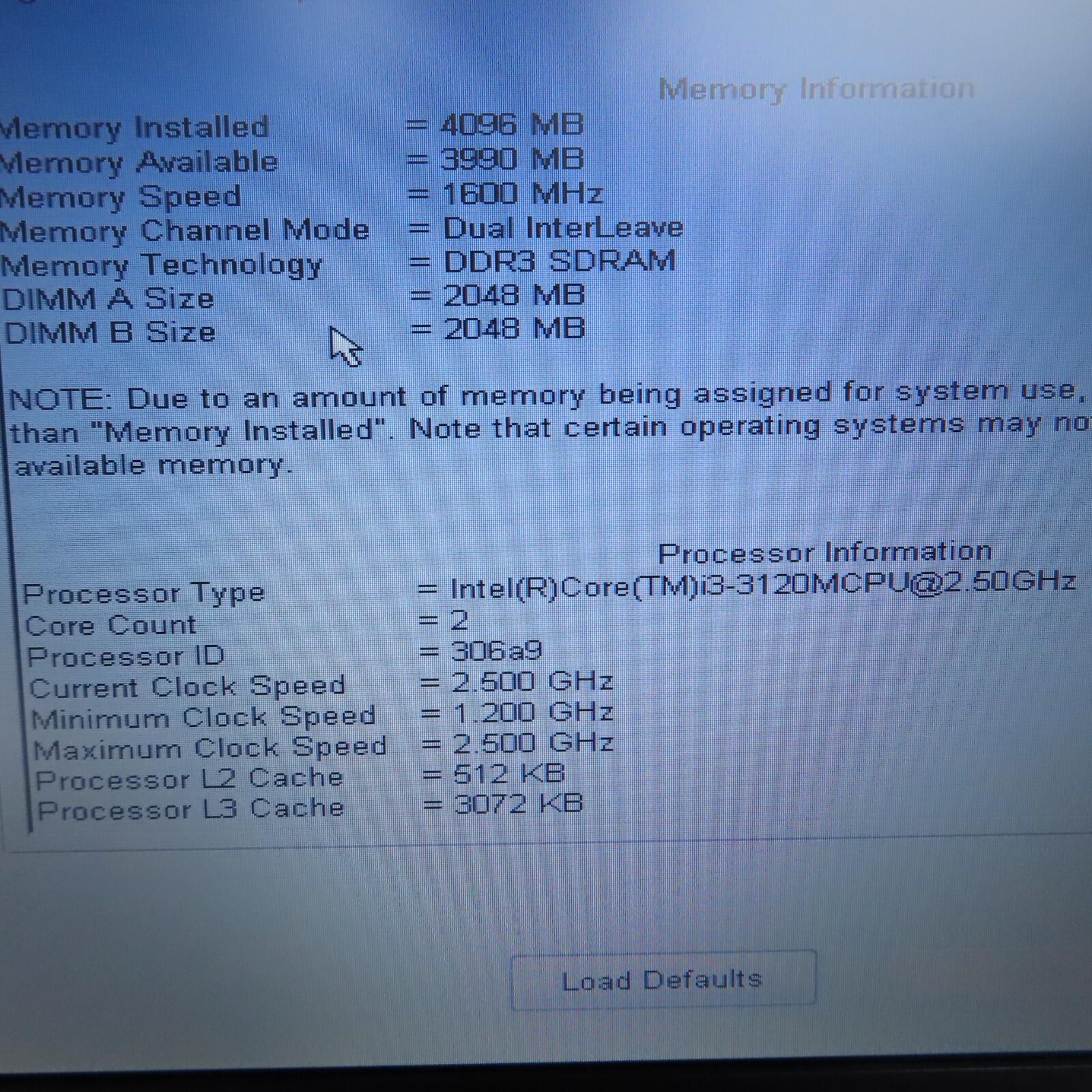 Dell Latitude E5530 Laptop Intel Core i3 2.50GHz 2 Cores 4GB Ram DDR3