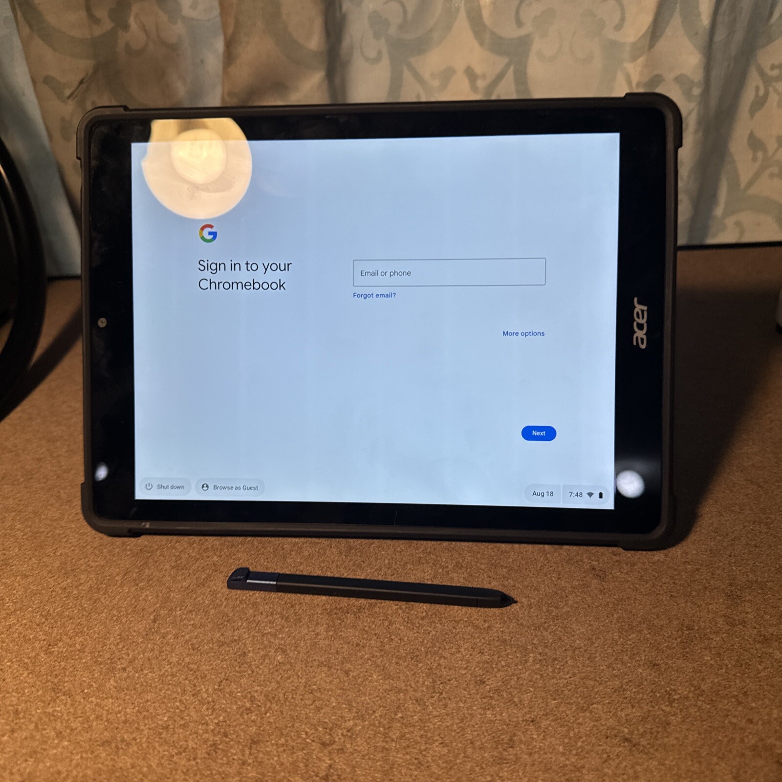 Acer Chromebook Tab 10 (D651n-K9WT) 32GB, Wi-Fi, 9.7″ – Indigo Blue “UNIT ONLY”