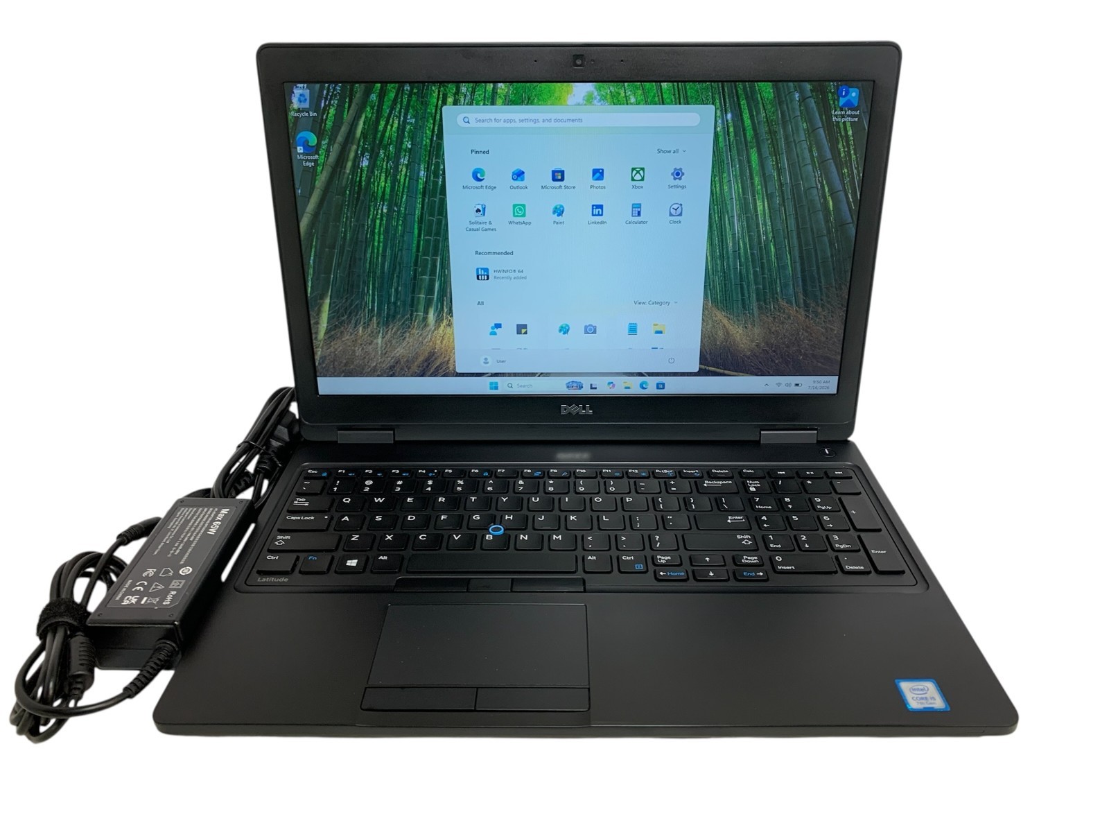 Dell Latitude 5580 15.6″ Laptop Intel Core i5-7300U 16GB RAM 1TB NVMe SSD Win11P