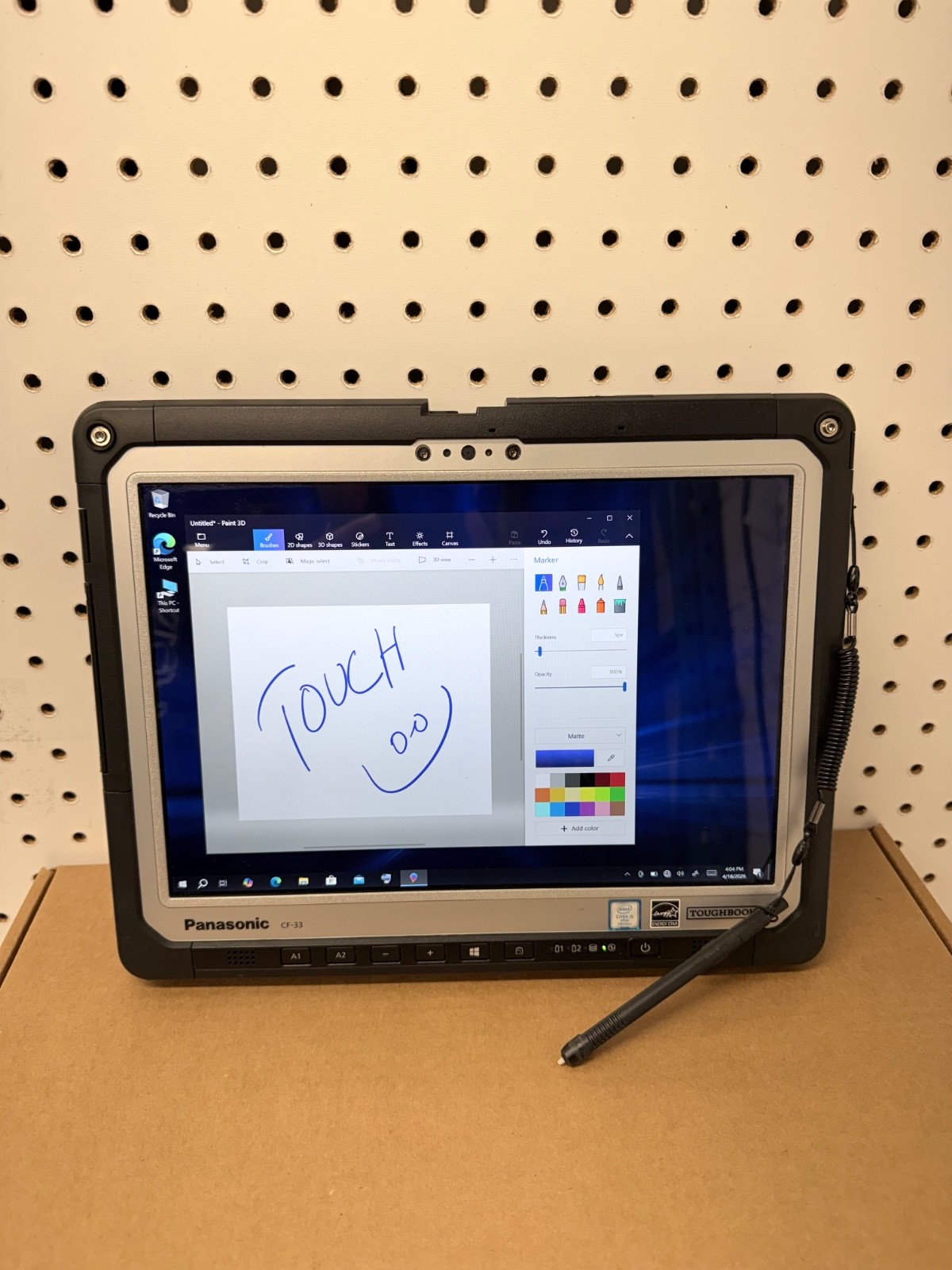 Panasonic Toughbook CF-33 Win11 Touch 2.6GHz Core i5-7300U 16GB 512GB SSD Tablet