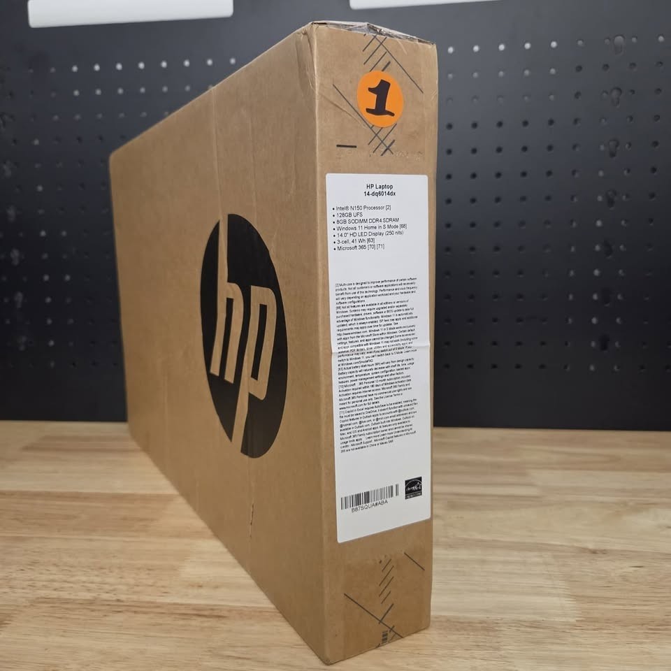 HP 14″ Laptop Intel Processor N150 4GB RAM 128GB UFS Windows 11