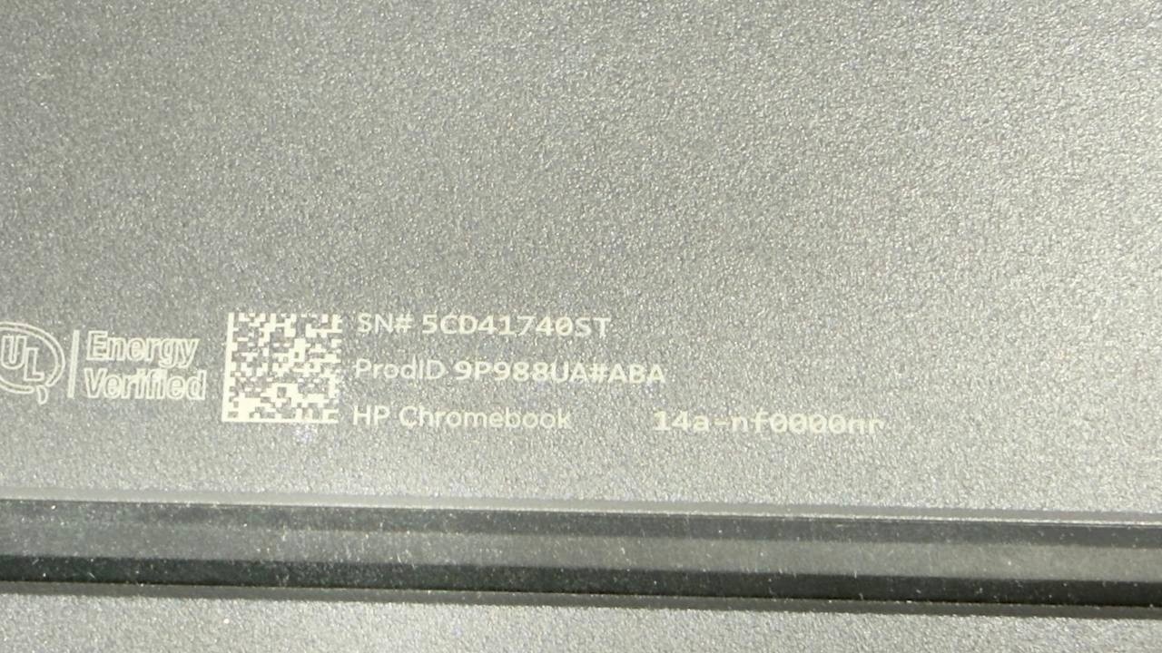 HP Chromebook 14″ HD Display Intel N100 64GB Intel UHD Graphics ChromeOS (AS-IS)
