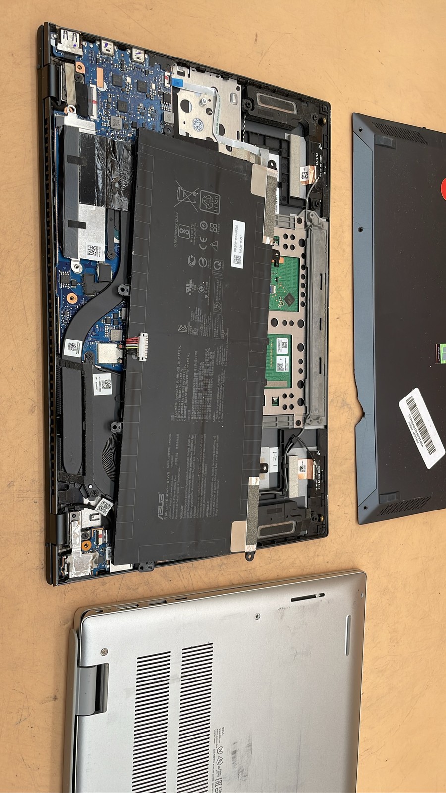 Dell Inspiron 14 5425 & Asus UX425J 14” Laptop Bundle No HDD for Parts/Repair