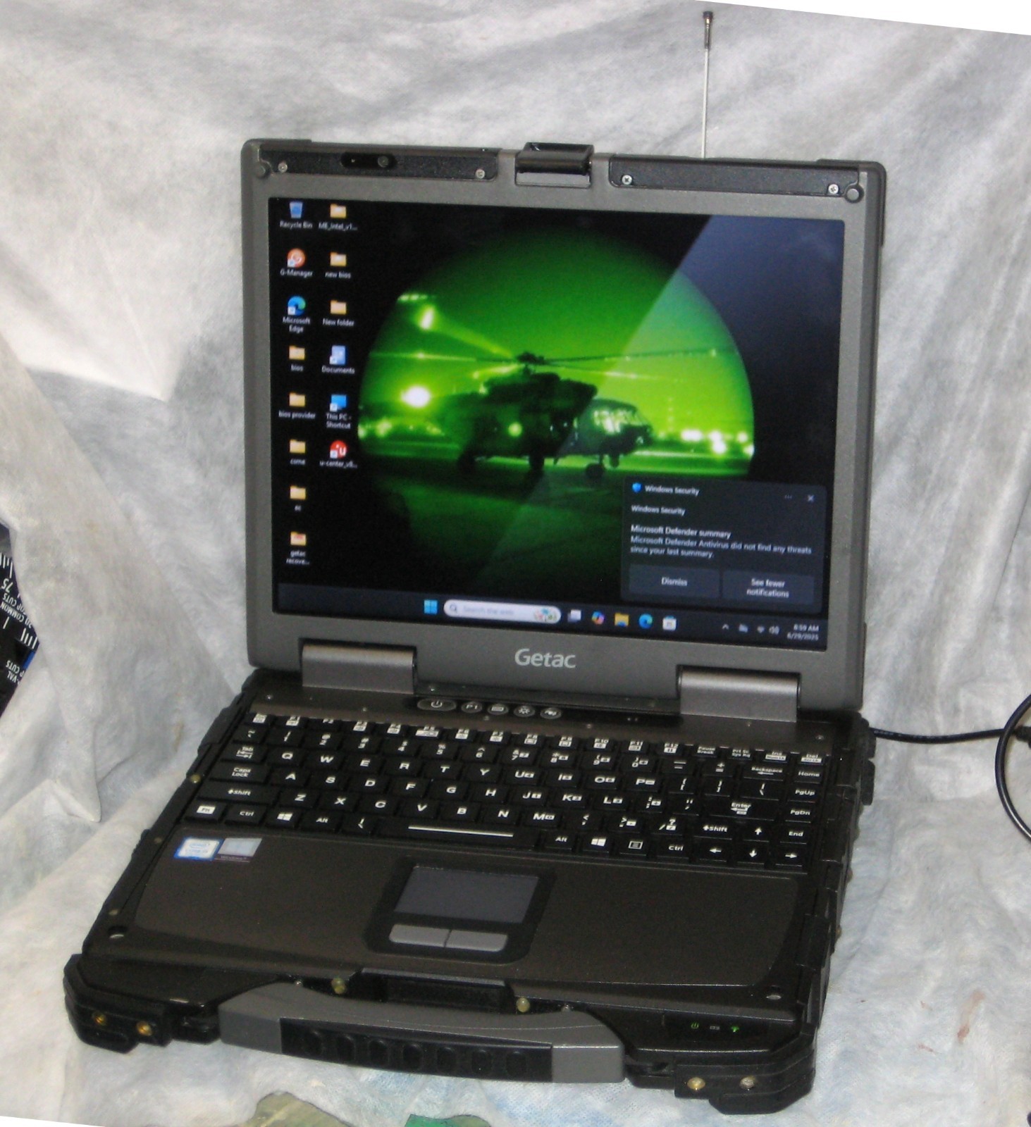 Getac B300-G7 Toughbook,i5-8250U@1.7ghz,1tBSSD,32GbRAM,WWAN,FHD webcam,uBlx GPS