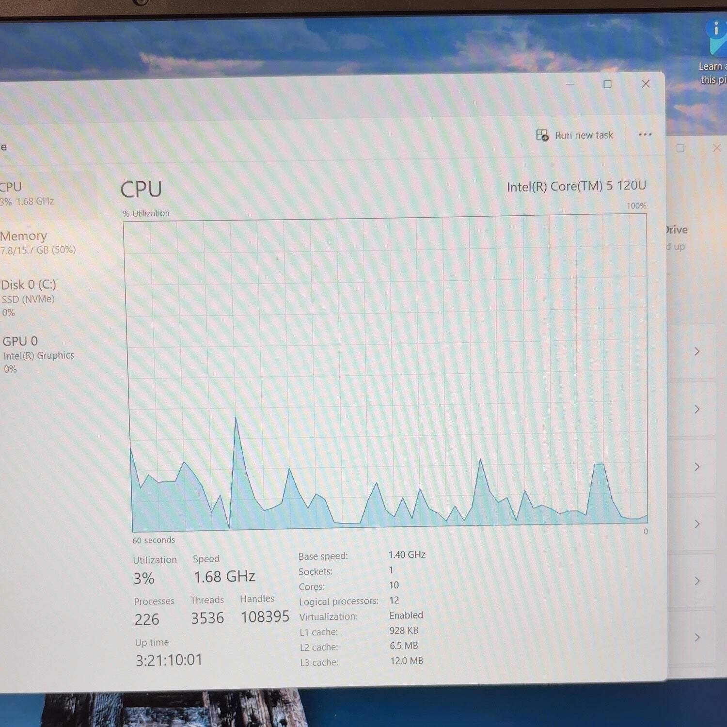 Dell 16 P131F Core 5 120U 16GB RAM 512GB