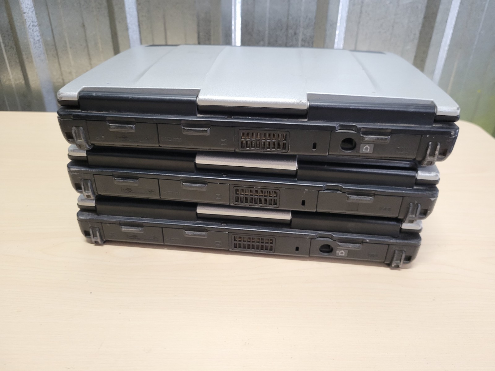 Lot of 3 Panasonic Toughbook CF-53 i5-4310U Laptops 4-8Gb Ram 160-750gb Hdd