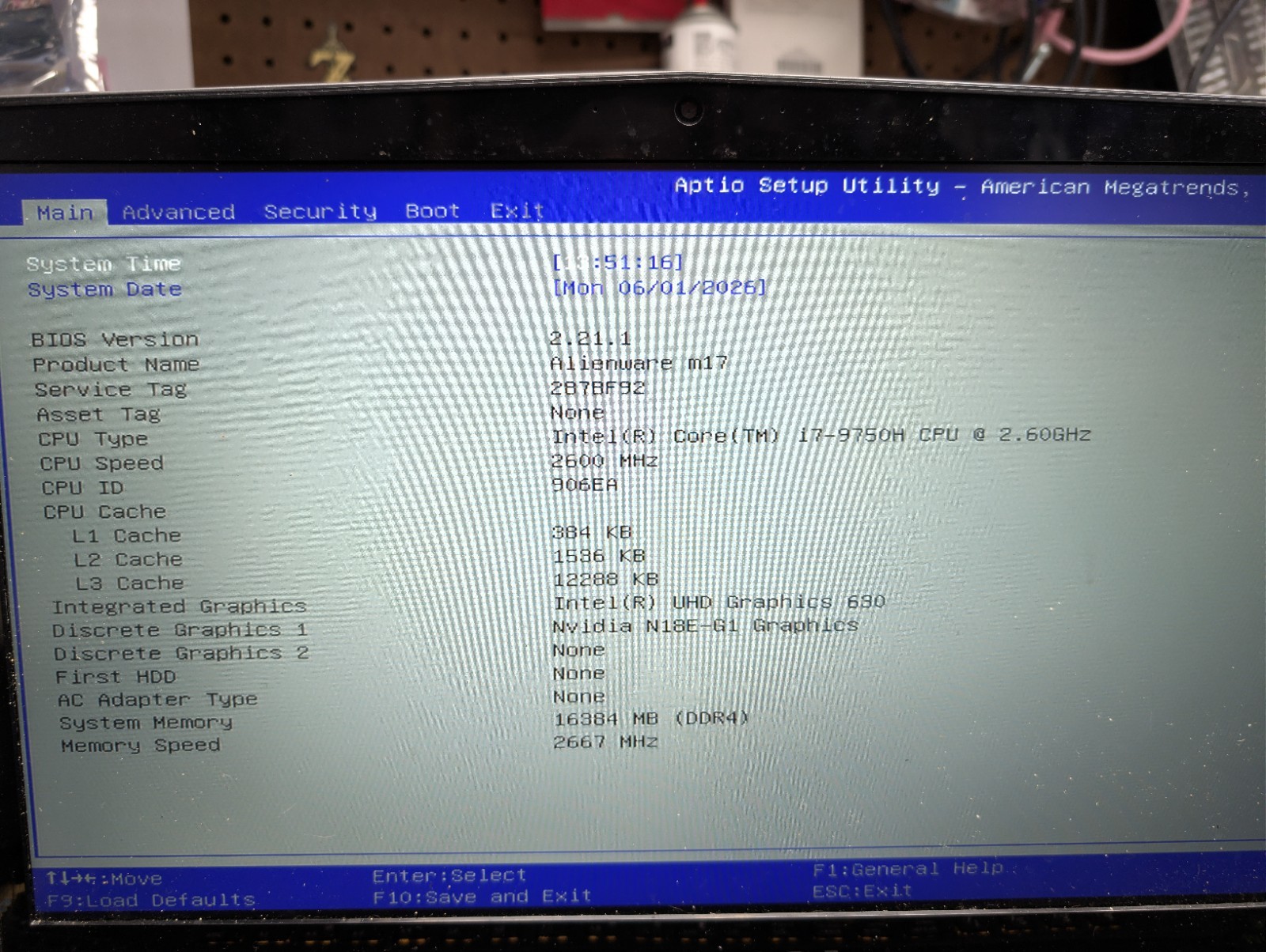 alienware m17 r1 SSD Or Hard Drive
