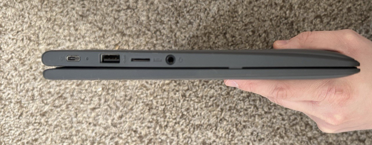 HP Chromebook X360 11.6″ Touchscreen 11-AE027NR w/ 45w USB-C Adapter