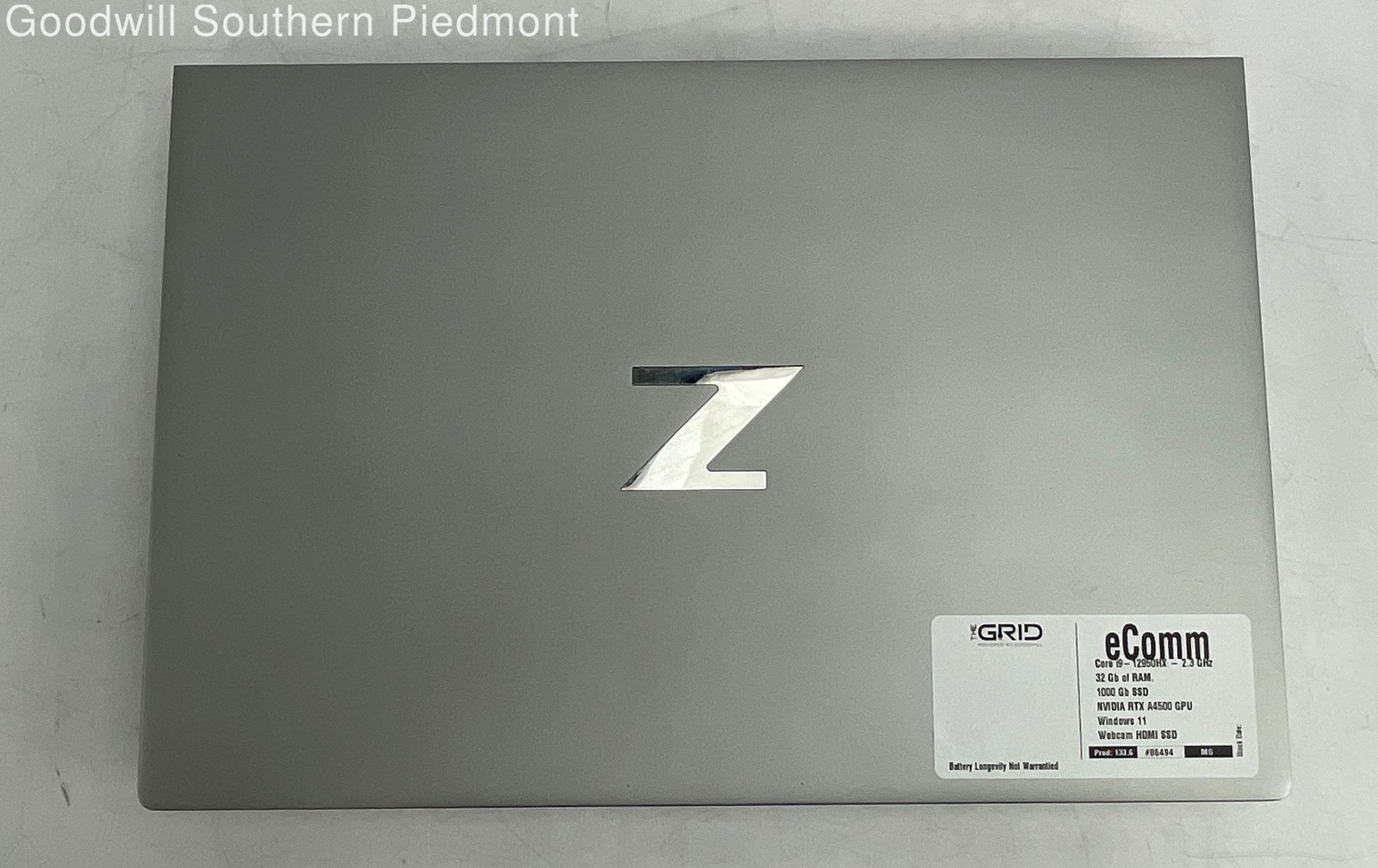 HP ZBook Fury 16 G9 Intel Core i9-12950HX 32GB RAM 1TB SSD Win 11 RTX A4500