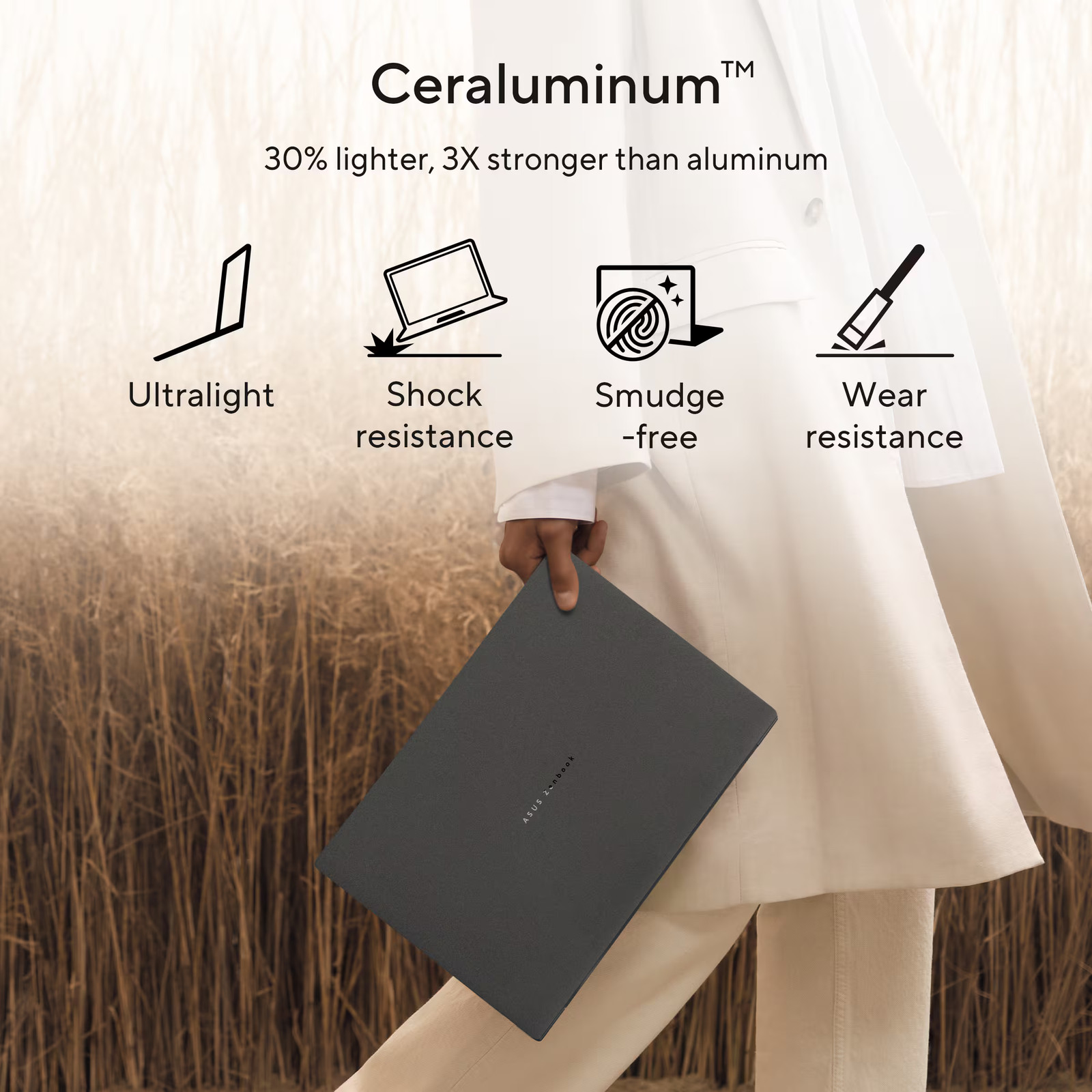 ASUS – Zenbook S16 16″ 3K OLED Touchscreen Laptop – AMD Ryzen AI 9 465 2026 -…