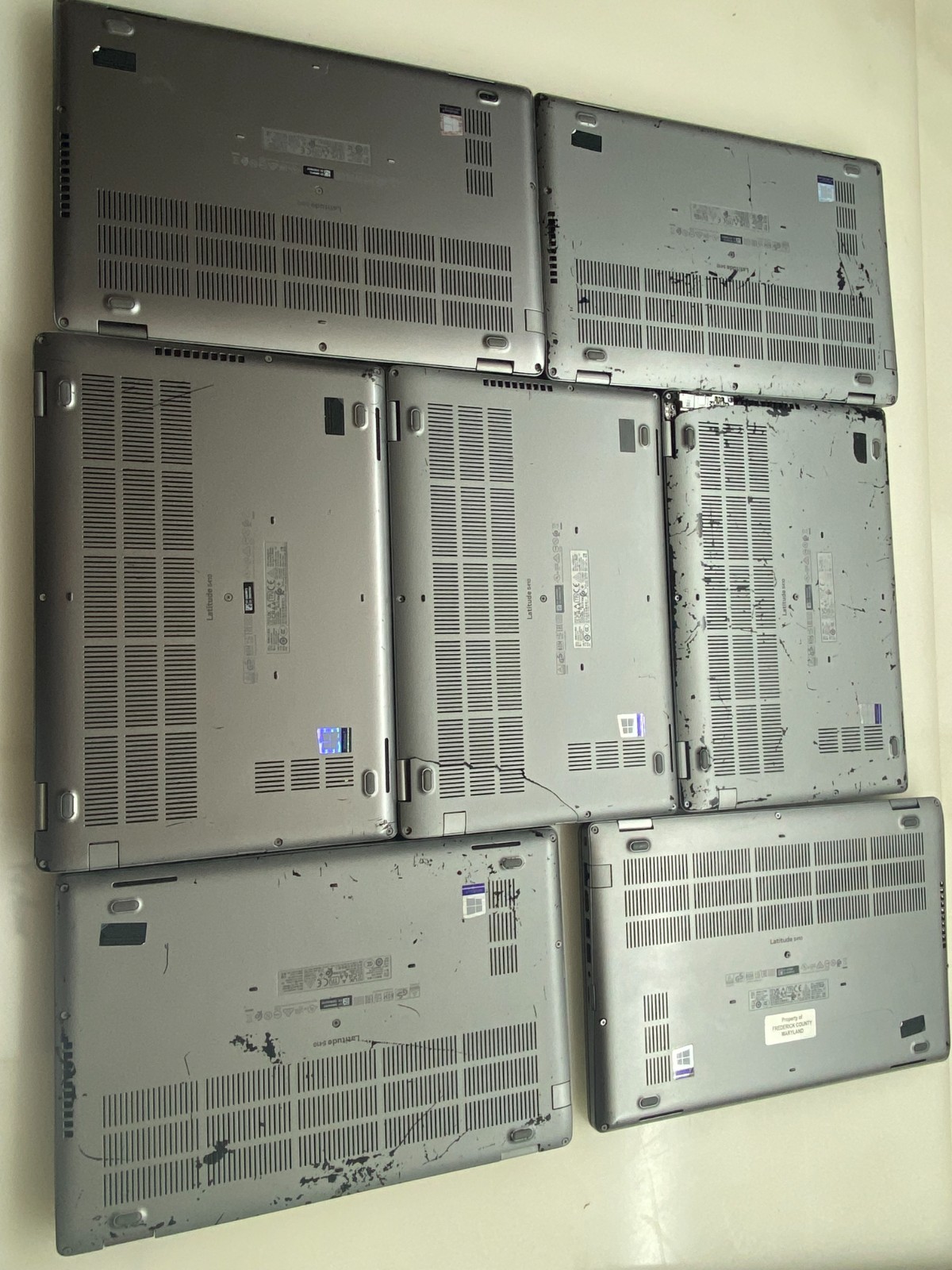 LOT (7) DELL LATITUDE 5410 i5-10310U@1.70GHz 8GB NO SSD BIOS TESTED *READ