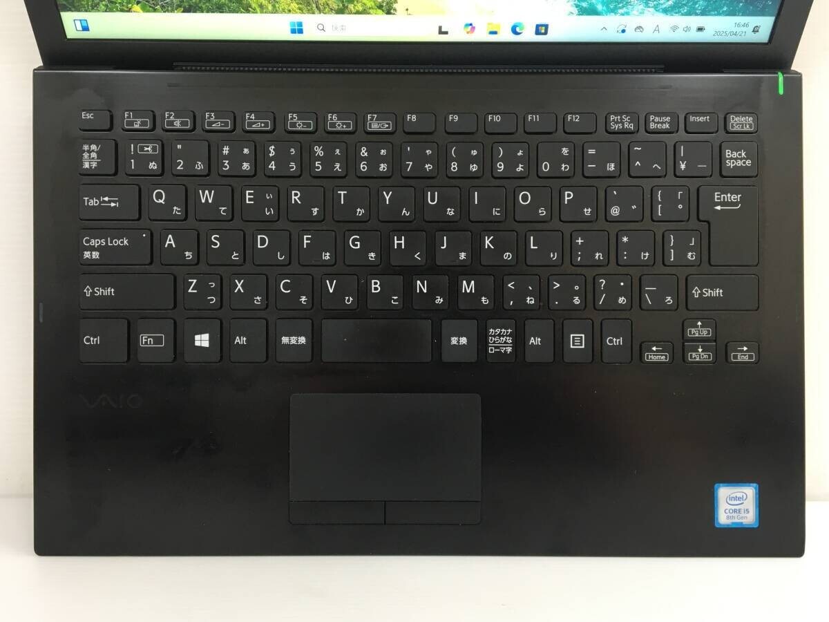 SONY VAIO Pro PG VJPG13C11N Core i5 8GB SSD 256GB 13.3in Black w/ AC Used