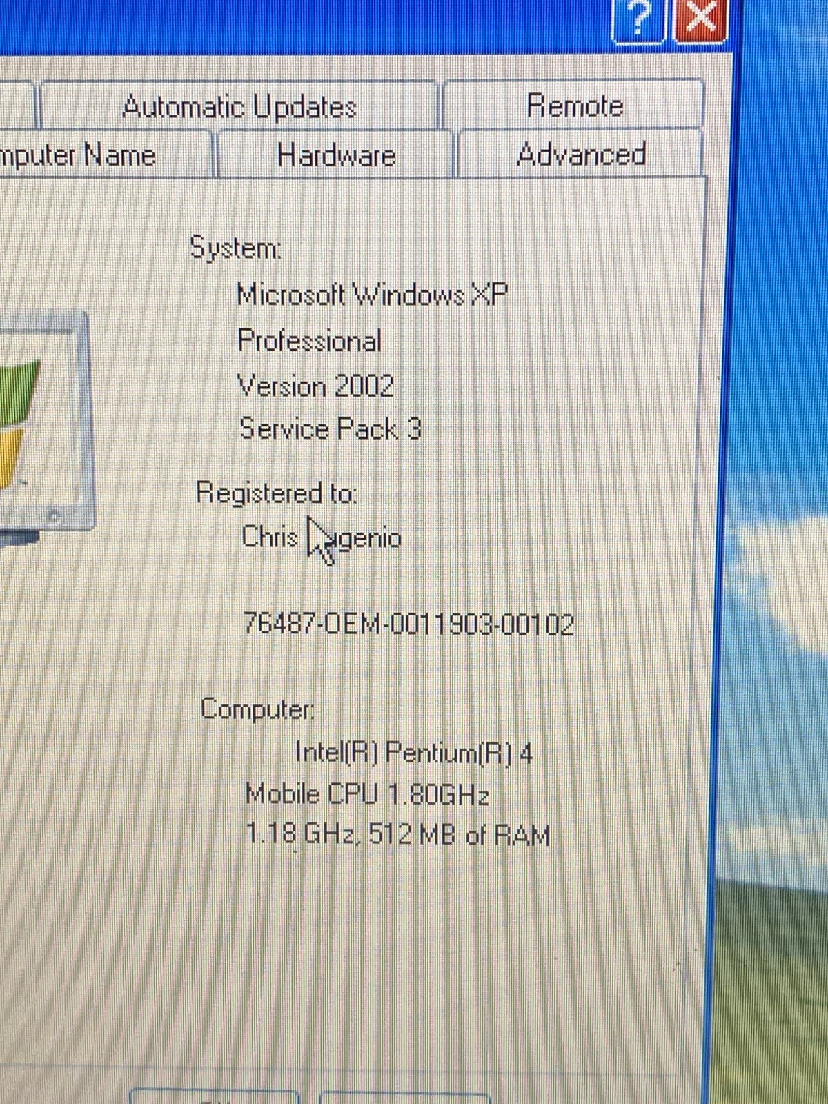 Dell Latitude C640 14” Laptop Pentium 4 M 1.8GHz 512MB RAM 30GB HDD WinXP – READ