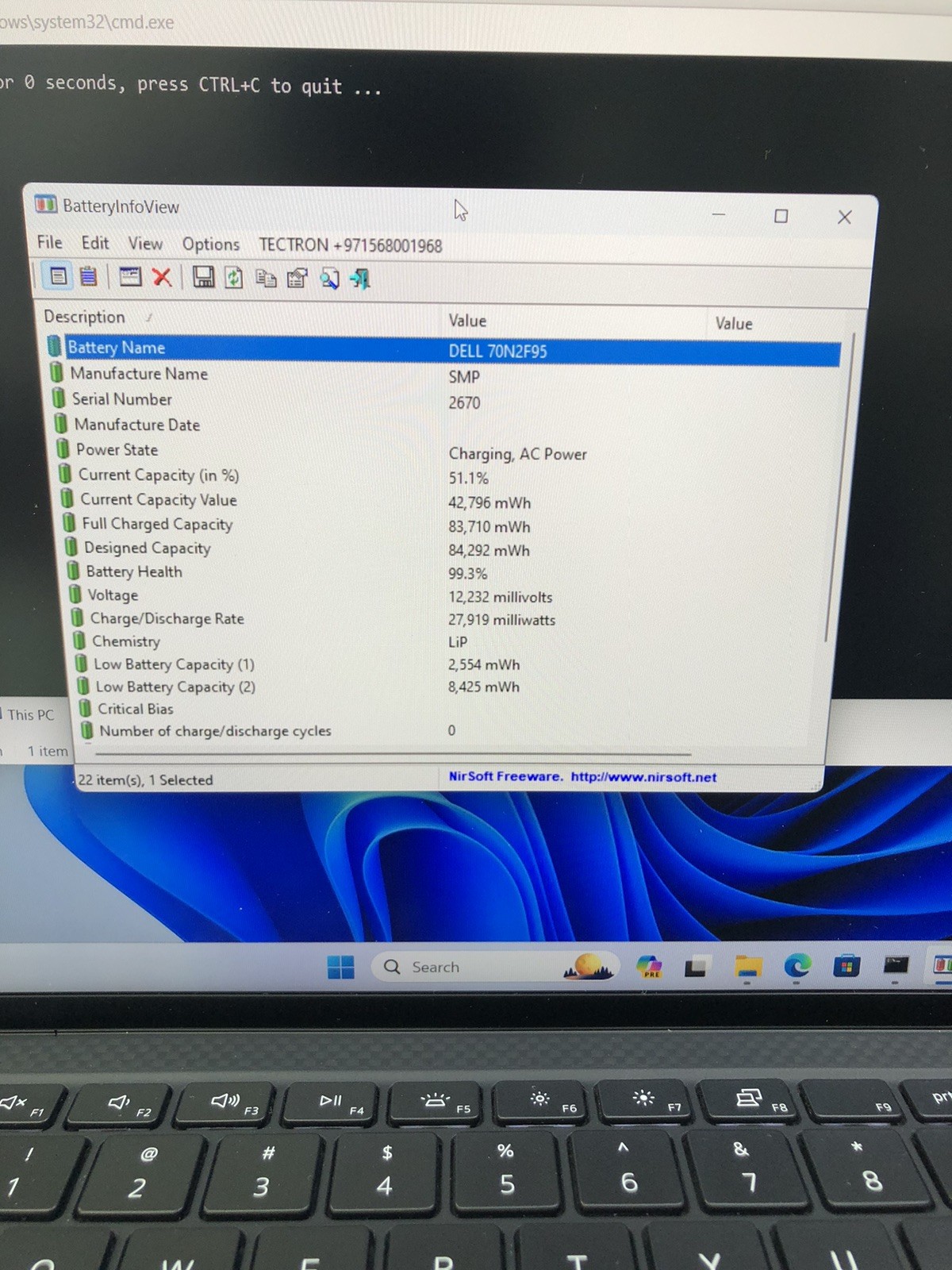 Dell Precision 5560 15.6” FHD i7-11850H 16GB 512GB SSD RTX A2000 4GB Workstation