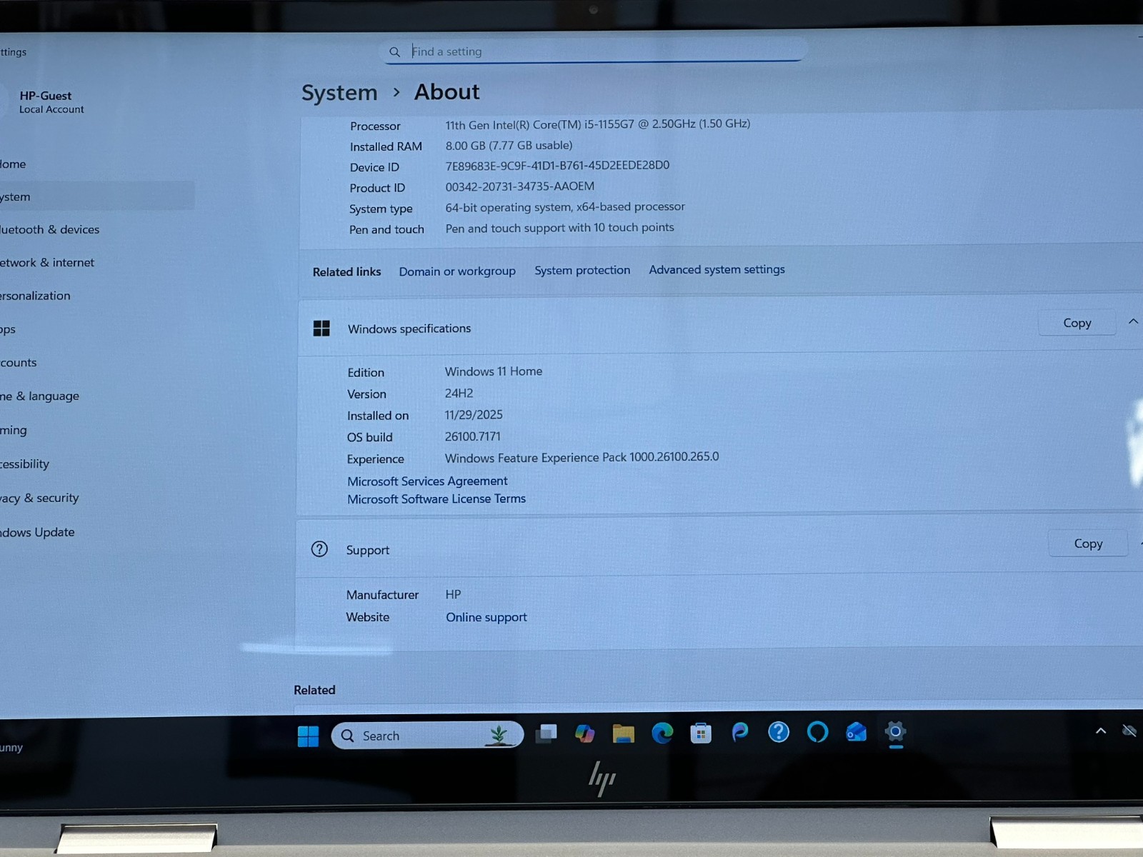 HP ENVY x360 m convertible laptop 8GB 256GB SSD #13