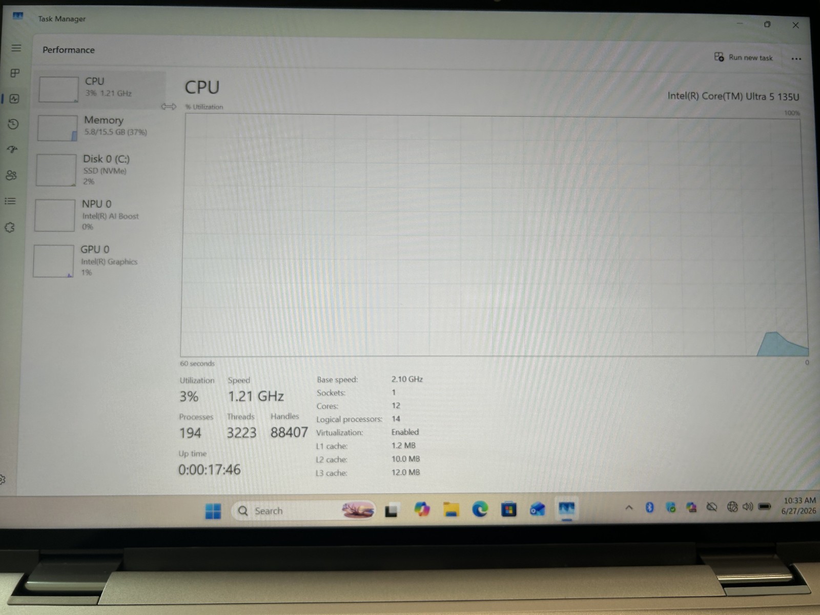 Laptop Dell Latitude 7450 2-in-1 Touchscreen Ultra 5 135U 512GB SSD 16GB RAM