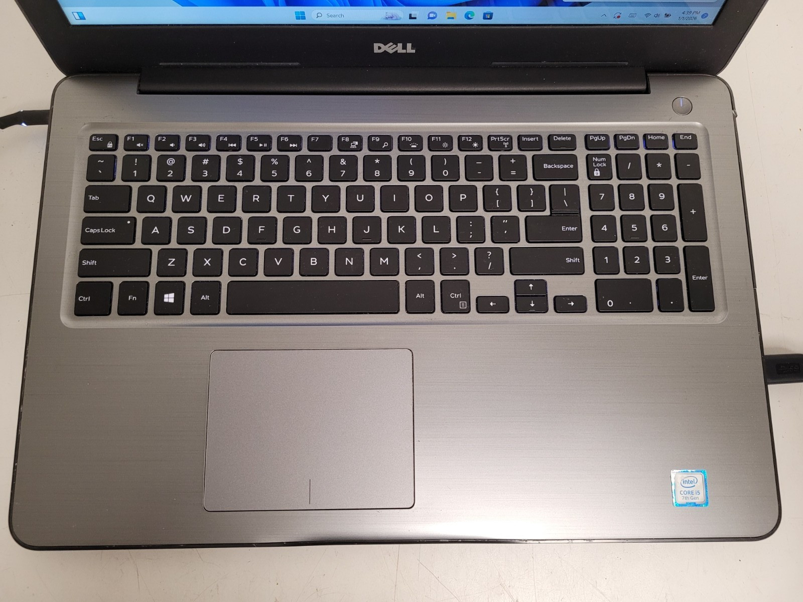Dell inspiron 5567 15.6″touch i5-7200u 2.5ghz 8gb ram no ssd Parts READ FVKCRC2